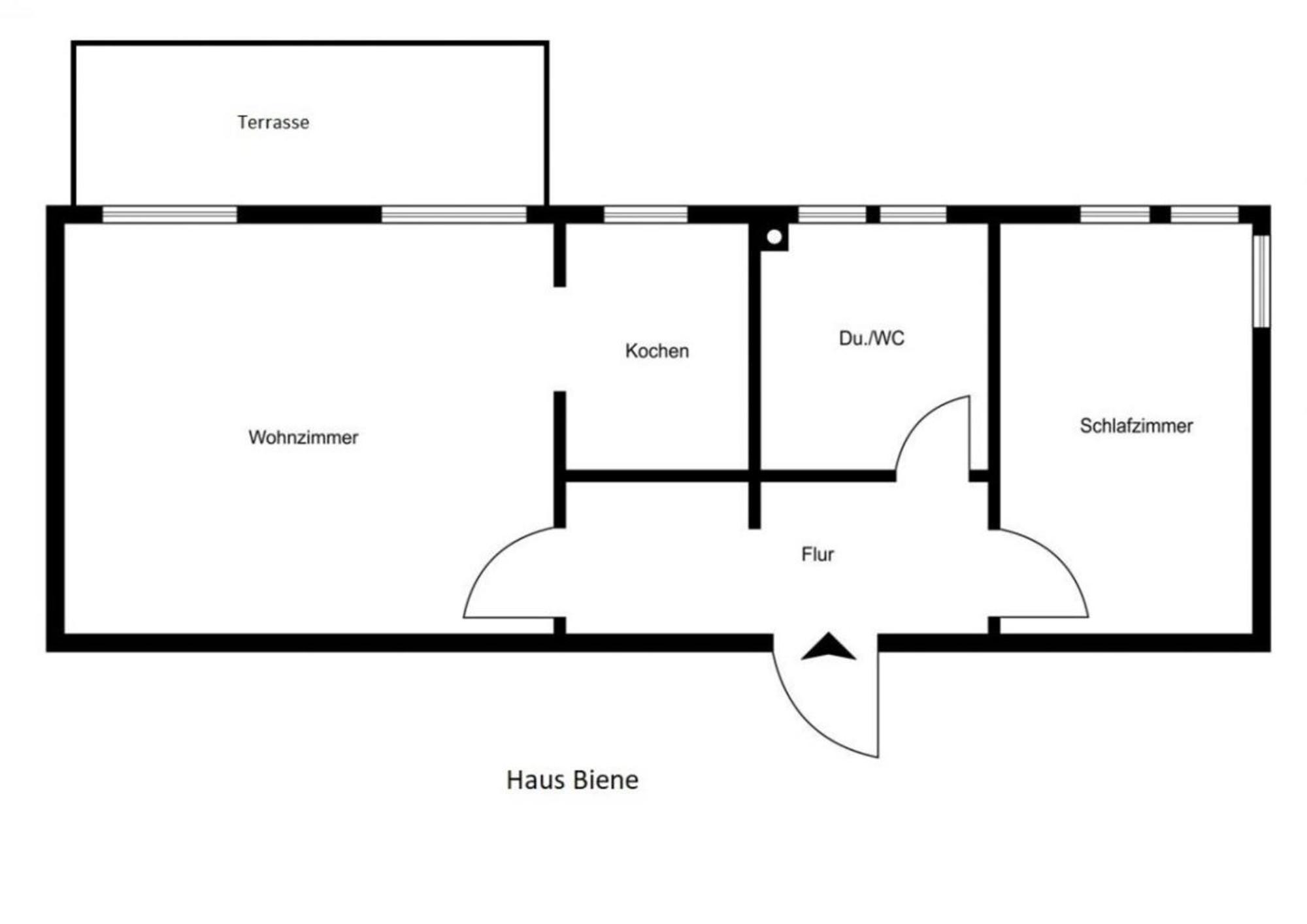 Ferienhaus Biene Am Siel Neufunnixsiel Kültér fotó